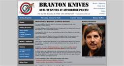 Desktop Screenshot of brantonknives.com