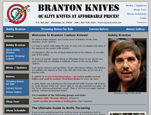 Tablet Screenshot of brantonknives.com